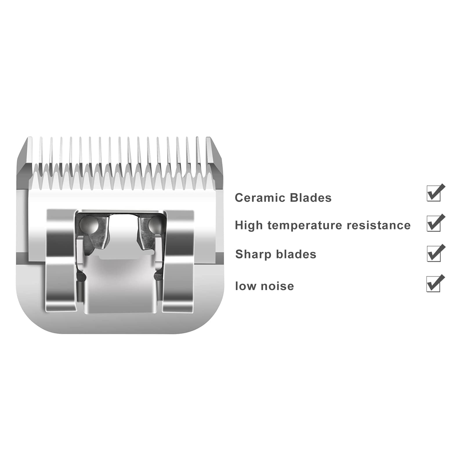 Amazon.com: Dog Grooming Ceramic Blades Set,Compatible with Andis